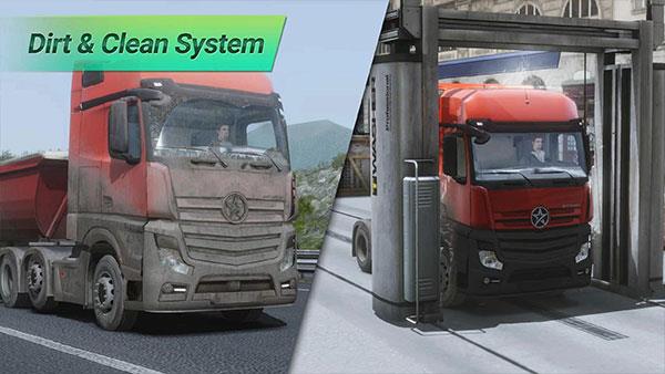 欧洲卡车模拟器功能菜单游戏下载